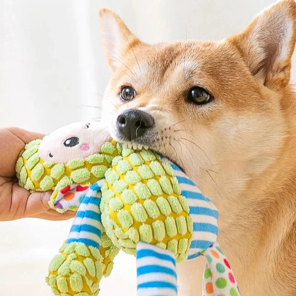 Interactive Plush Chew Toy